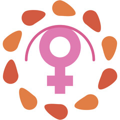 feminist, management, manager, organization, woman Icon