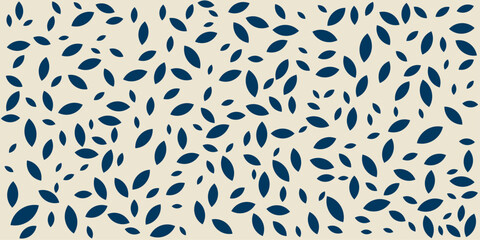 Simple leaf pattern, suitable for natural and botanical themed designs