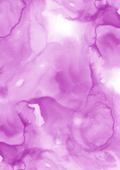 Background for letterhead with pink marble pattern. Watercolor background for social networks and invitations. Monochrome presentation base.