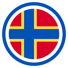 Obraz premium Vector Icon for Orkney Islands, country, national, flag, world flag