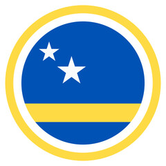 Vector Icon for Curacao, country, national, flag, world flag