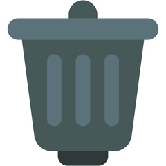 Vector Icon Delete, trash, trash can, remove, interface