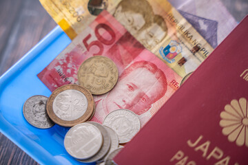 フィリピンの通貨 ペソ 日本 パスポート 旅行 観光
