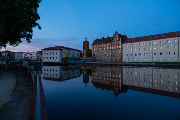 Stadt am Fluss