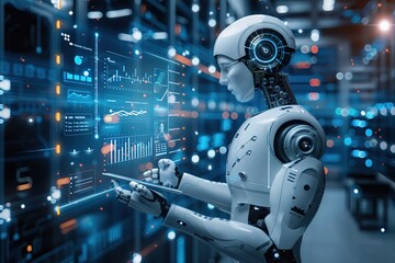 Robot operation screen