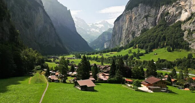 Switzerland - Lauterbrunnen by Drone