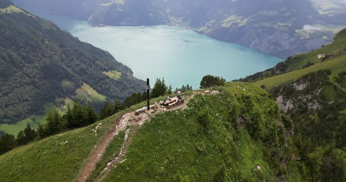 Switzerland - Drone Flght at Fronalpstock