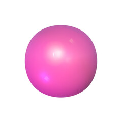 3d abstract y2k shape isolated. Plastic color playful element for kid design. 3d y2k doodle memphis shape. Vector cartoon illustration