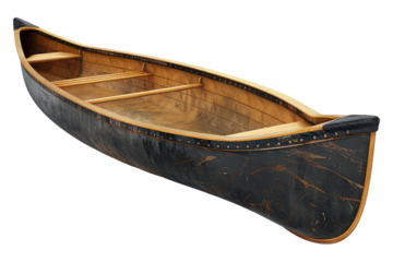 Canoe isolated on white back ground