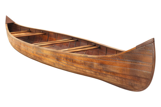 Canoe isolated on white back ground