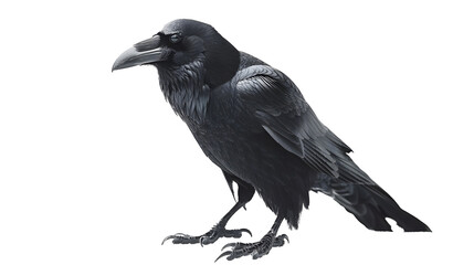 crow, transparent picture