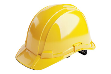 Construction helmet isolated on white background
