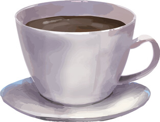 コーヒーカップ　cafe風