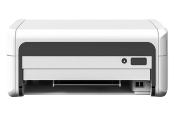 Printer machine laser printer scanner isolated on white background