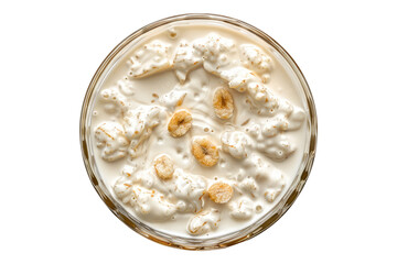 Rich kheer isolated on white background