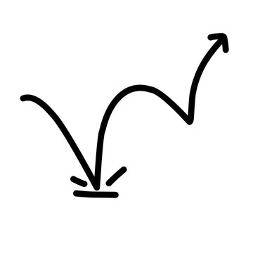 Bounce effect arrows