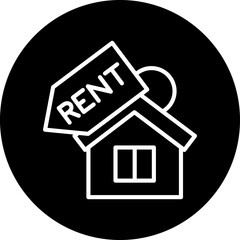 Vector Design House Rent Icon Style