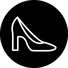 Vector Design High Heels Icon Style