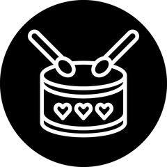 Vector Design Drum Icon Style