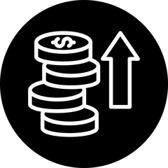 Vector Design Profits Icon Style