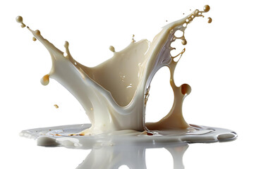 Splash of milk or cream isolated on white | PNG milk Splash