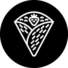 Vector Design Crepe Icon Style
