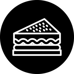 Vector Design Sandwich Icon Style