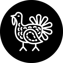 Vector Design Turkey Icon Style