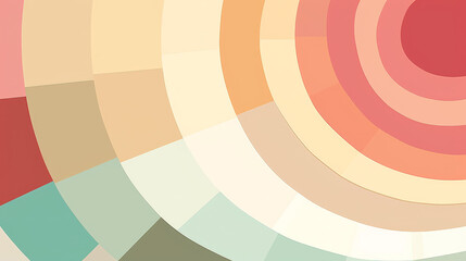 Abstract retro background featuring beautiful pastel colors.