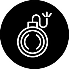 Vector Design Bomb Icon Style