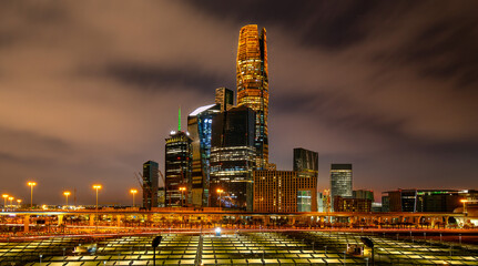 King Abdullah Financial District Riyadh. know as KAFD