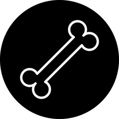 Vector Design Bone Icon Style