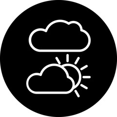 Vector Design Cloudy Icon Style