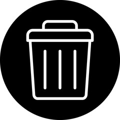 Vector Design Trash Can Icon Style