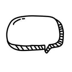 comic speech bubble sketch