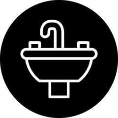 Vector Design Sink Icon Style
