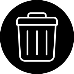 Vector Design Trash Bin Icon Style