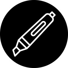 Vector Design Highlighter Icon Style
