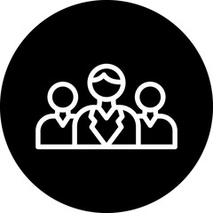 Vector Design Team Icon Style