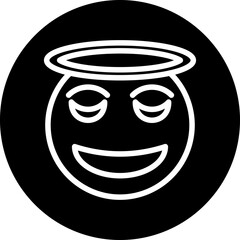 Vector Design Angel Icon Style