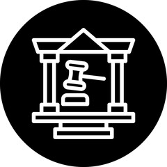 Vector Design Court Icon Style