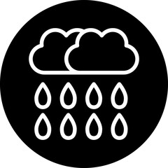 Vector Design Rainy Icon Style