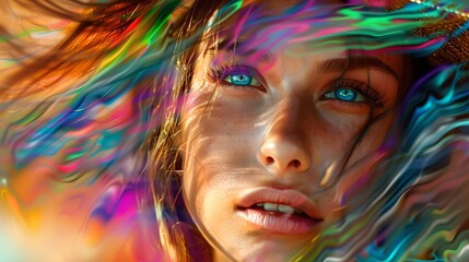 Fototapeta premium portrait of a woman