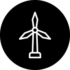 Vector Design Windmill Icon Style