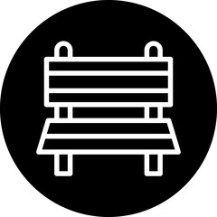 Vector Design Bench Icon Style