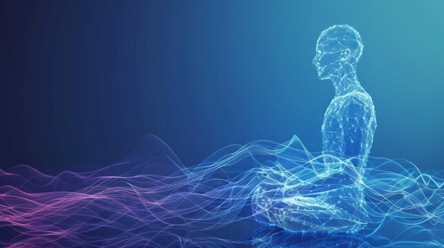 A sound wave used to heal the human body, such as through music therapy or sound meditation.