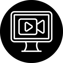 Vector Design Live Stream Icon Style