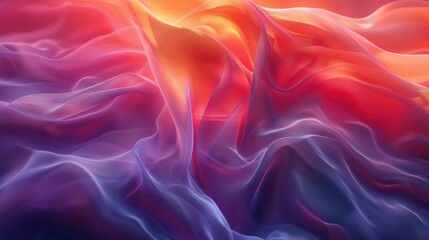 Obraz premium Surreal shapes with high def music wave forming dynamic patterns