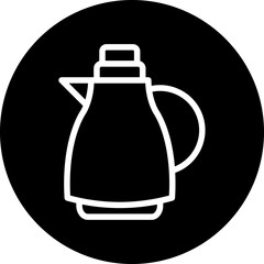 Vector Design Thermos Icon Style