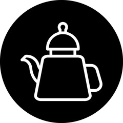 Vector Design Tea Pot Icon Style